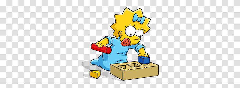 Maggie Simpson Simpsons Characters, Toy, Game, Chess Transparent Png