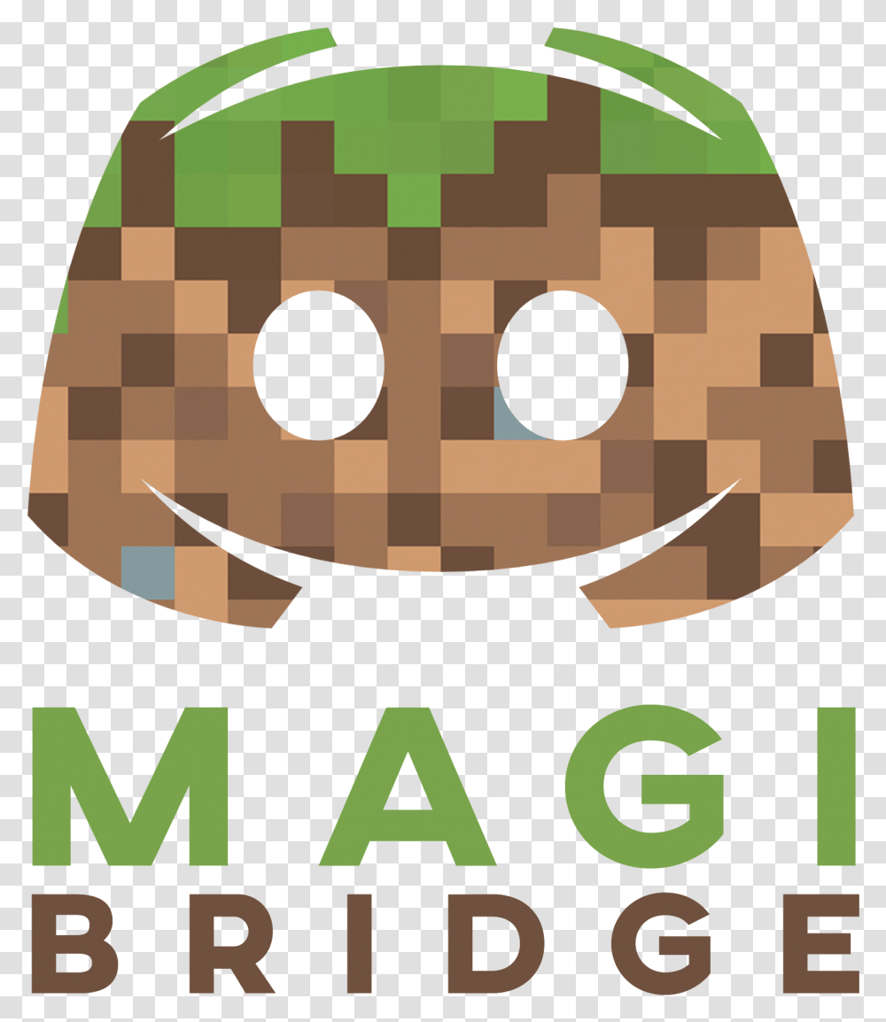 Magibridge Logo Logo Minecraft Pour Discord, Poster, Advertisement, Food, Plant Transparent Png
