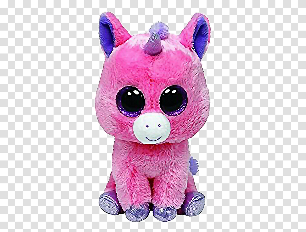 Magic Beanie Boo Pngedit Pink Unicorn Beanie Boo, Toy, Plush, Figurine, Piggy Bank Transparent Png