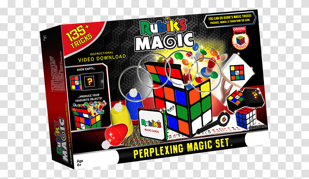 Magic Box Rubik's Magic Set, Advertisement, Poster, Flyer Transparent Png