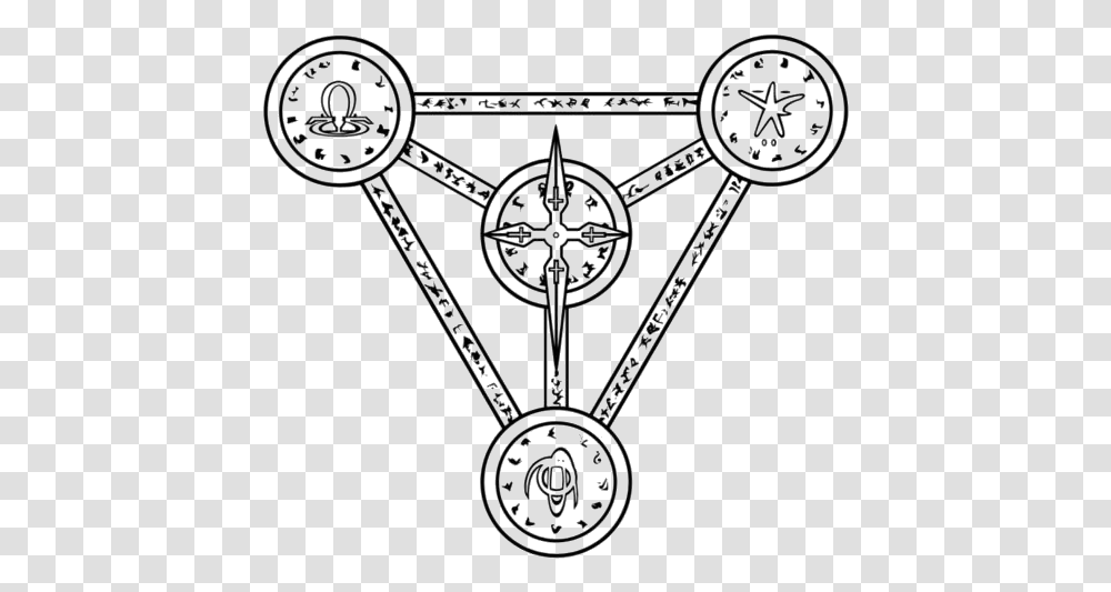 Magic Circle Images Symbol Of Magic Tattoo, Logo, Machine, Emblem Transparent Png