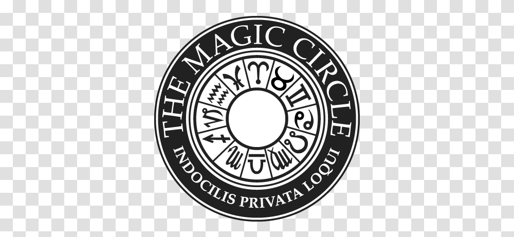 Magic Circle Logo Magic Circle Logo, Symbol, Label, Text, Emblem Transparent Png