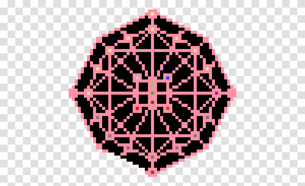 Magic Circle Pixel, Rug, Pattern, Ornament Transparent Png