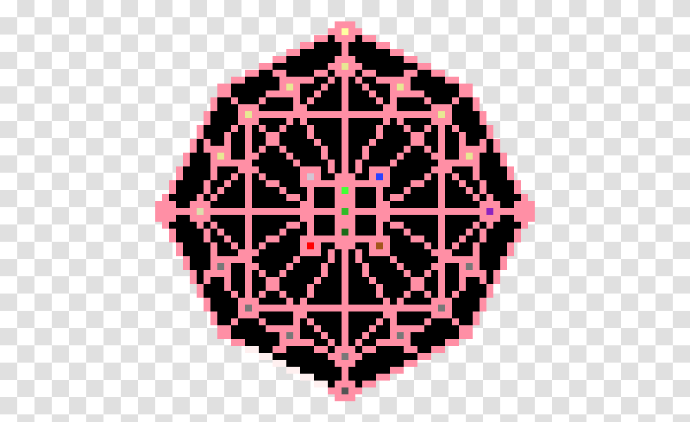 Magic Circle Thing Pixel Art Magic Circle, Rug, Pattern, Ornament, Text Transparent Png