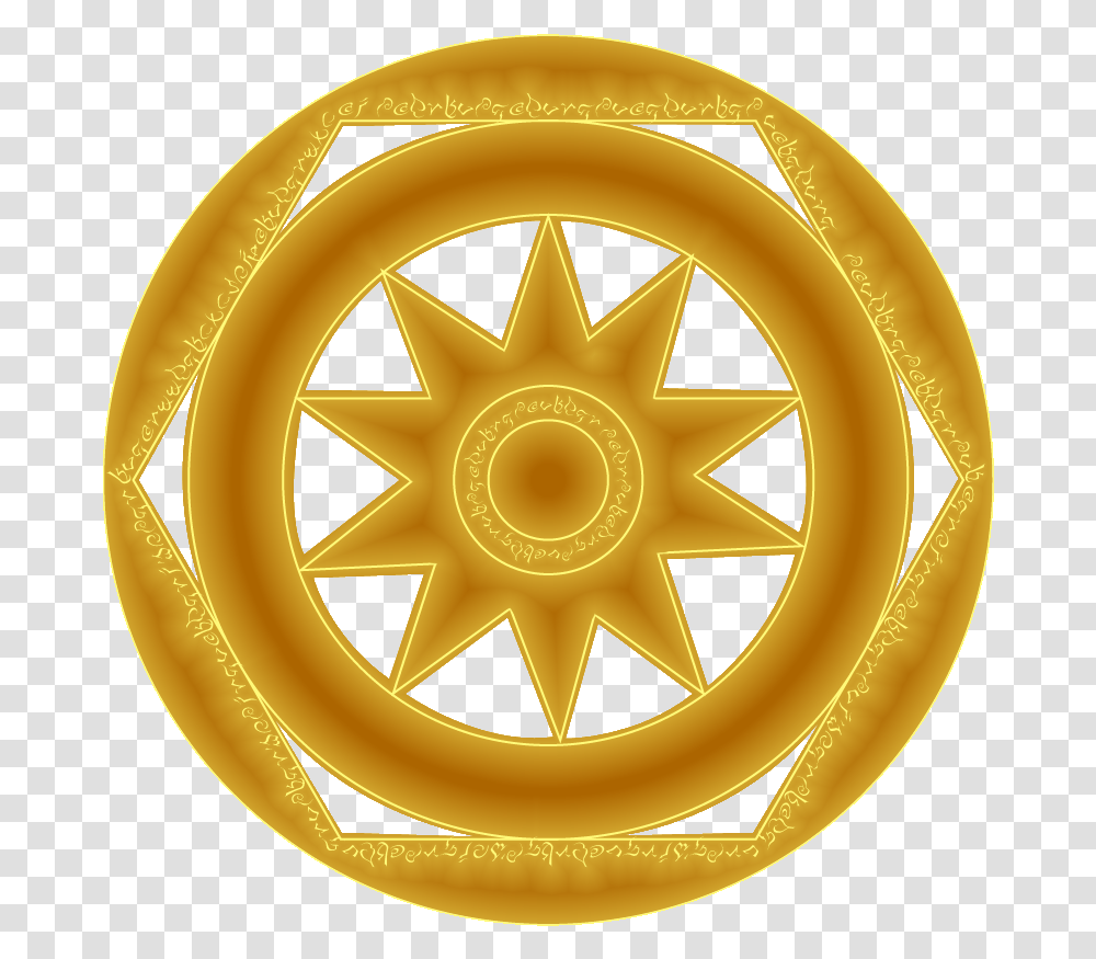 Magic Circle Yellow, Gold, Logo, Trademark Transparent Png