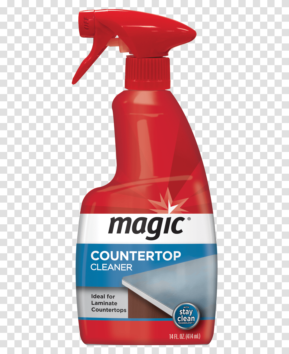 Magic Countertop Cleaner Spray Magic Stainless Steel Cleaner, Ketchup, Food, Logo Transparent Png