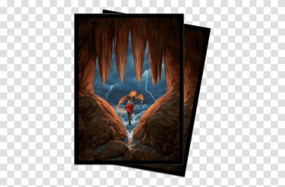 Magic Deck Protector Mtg Card Sleeves, Painting, Nature, Person Transparent Png