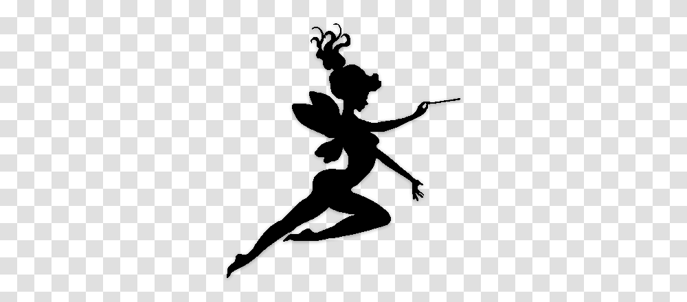 Magic Fairy Silueta, Gray, World Of Warcraft Transparent Png