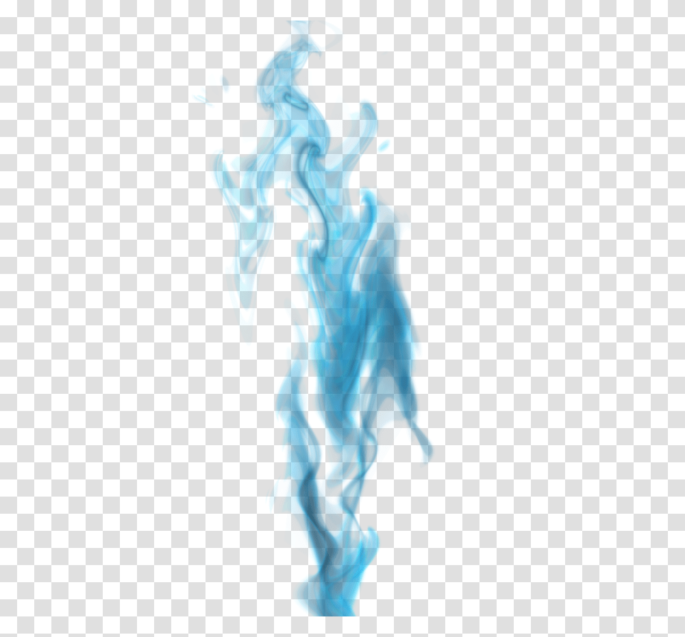 Magic Fire Blue Smoke Effects Cool Awesome Design Epic, Person, Human, Flame Transparent Png