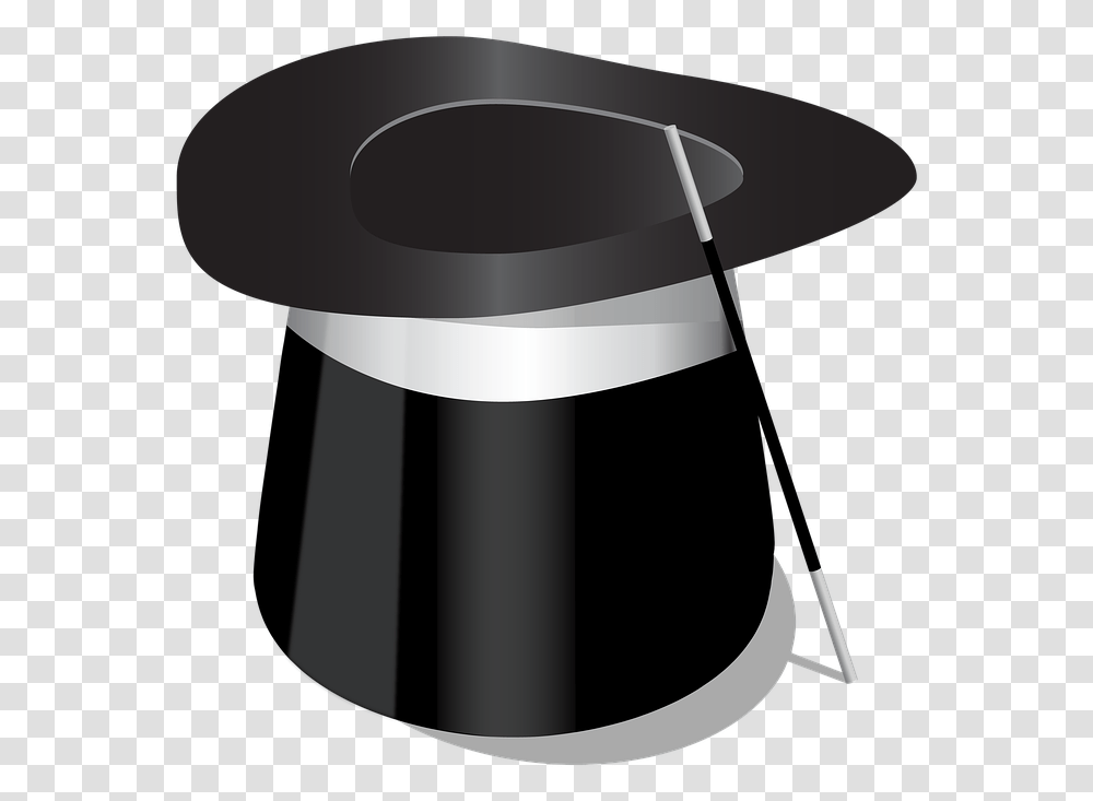 Magic Hat Black Top Hat Magic Hat, Lamp, Plant, Outdoors Transparent Png