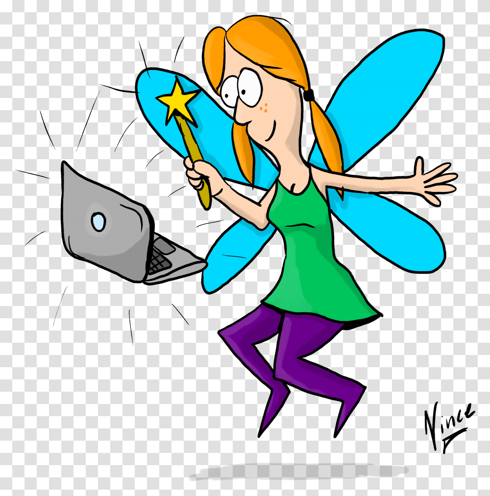 Magic Internet Fairy Internet Fairy, Costume, Person, Female Transparent Png