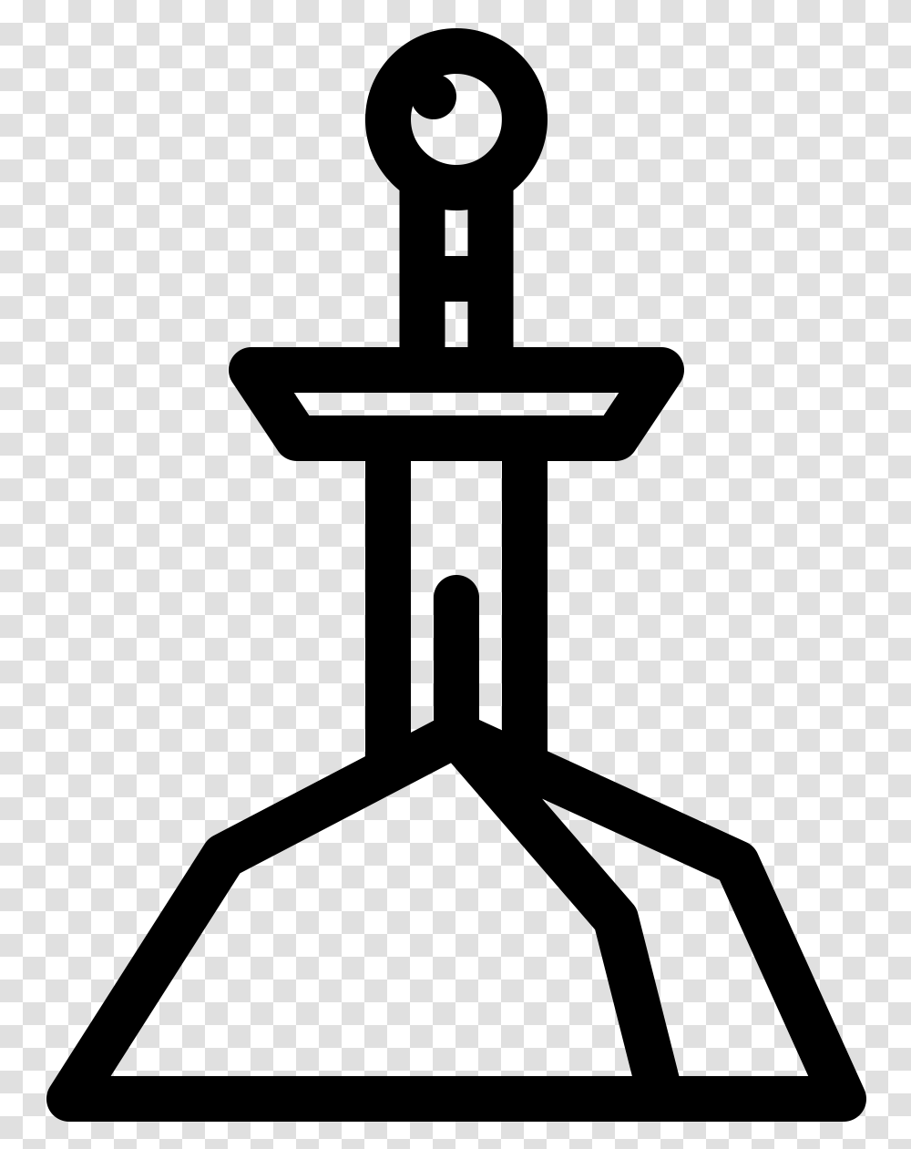 Magic Kingdom Computer Icons White Clip Art Sword In The Stone, Gray, World Of Warcraft Transparent Png