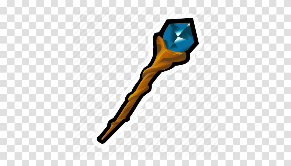 Magic Medieval Spell Staff Wood Icon, Wand, Light, Giraffe, Wildlife Transparent Png