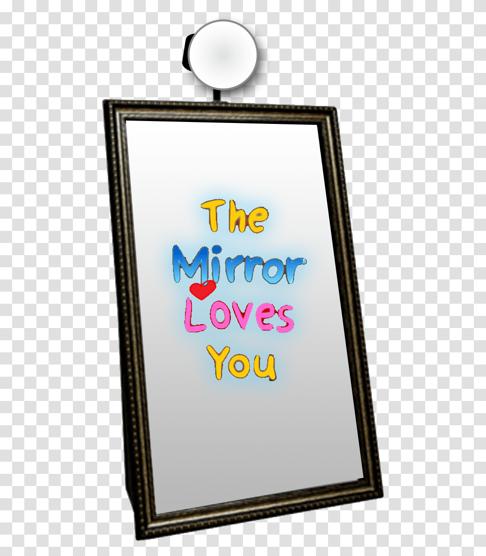 Magic Mirror Photo Booth, Word, White Board, Book Transparent Png