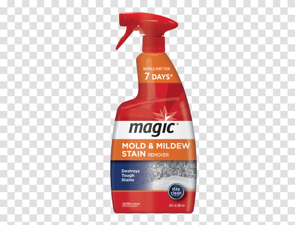 Magic Mold Amp Mildew Cleaner Magic Cleaner, Ketchup, Food, Beer, Alcohol Transparent Png