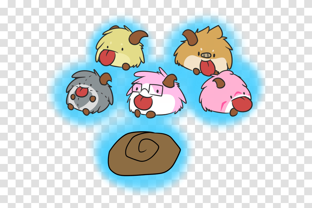 Magic Poro Snax Cartoon, Animal, Sweets, Food, Confectionery Transparent Png