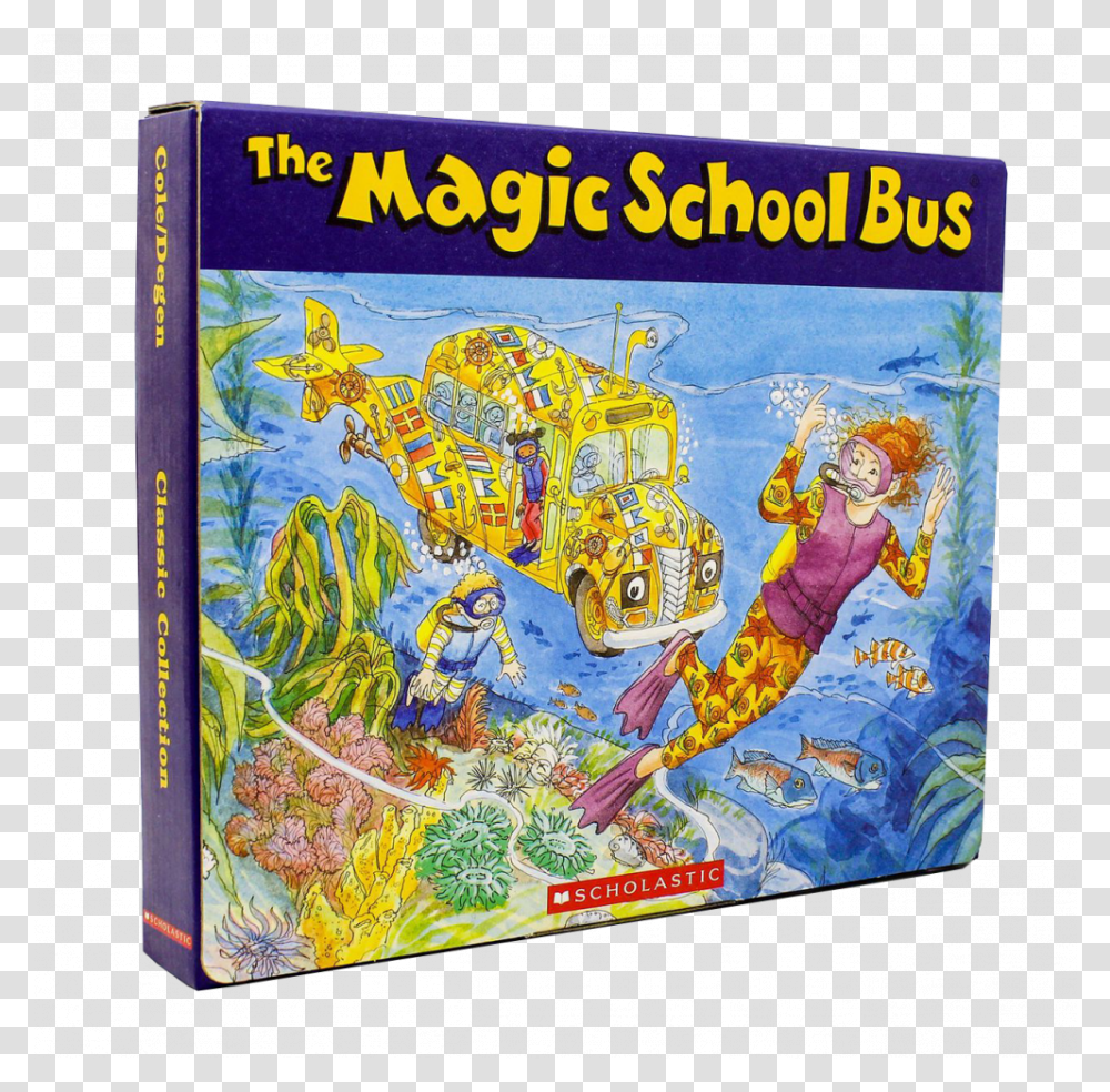 Magic School Bus Classic Boxset Download Magic School Bus On The Ocean Floor, Game, Jigsaw Puzzle, Vacation Transparent Png