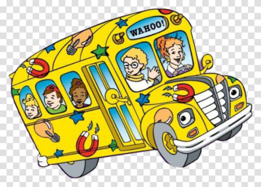 Magic School Bus Download Magic School Bus, Vehicle, Transportation Transparent Png