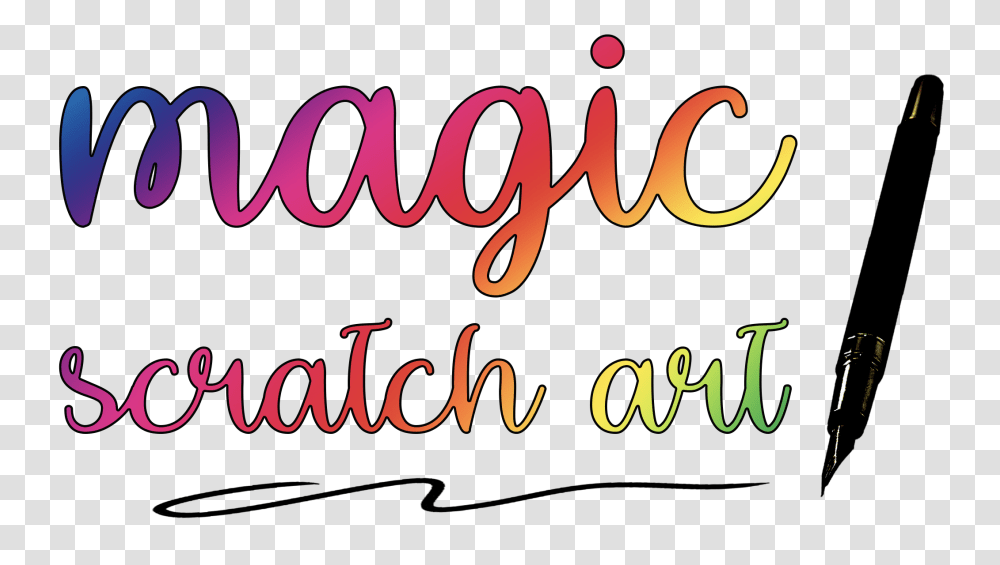 Magic Scratch Art Diy Scratch Art Stress Relief For Adults, Alphabet, Word, Number Transparent Png
