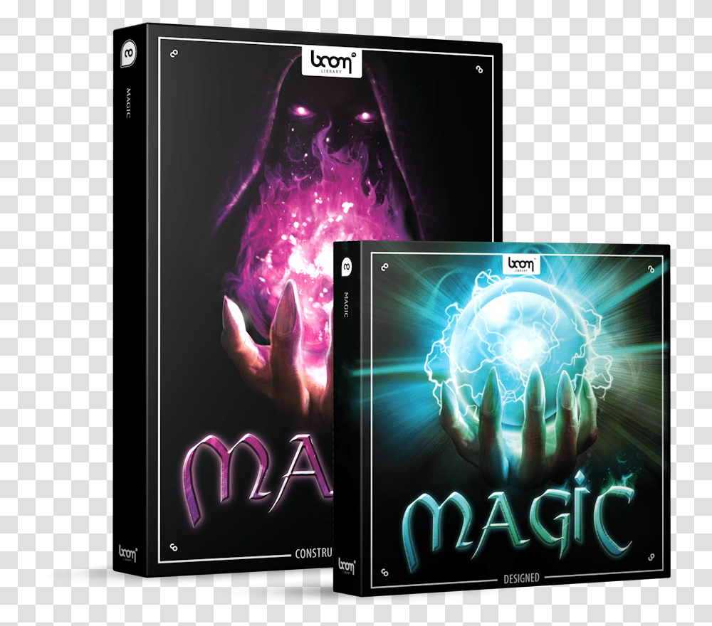 Magic Sound Effects Library Product Box Magic Designed Boom Library, Poster, Advertisement, Person, Human Transparent Png