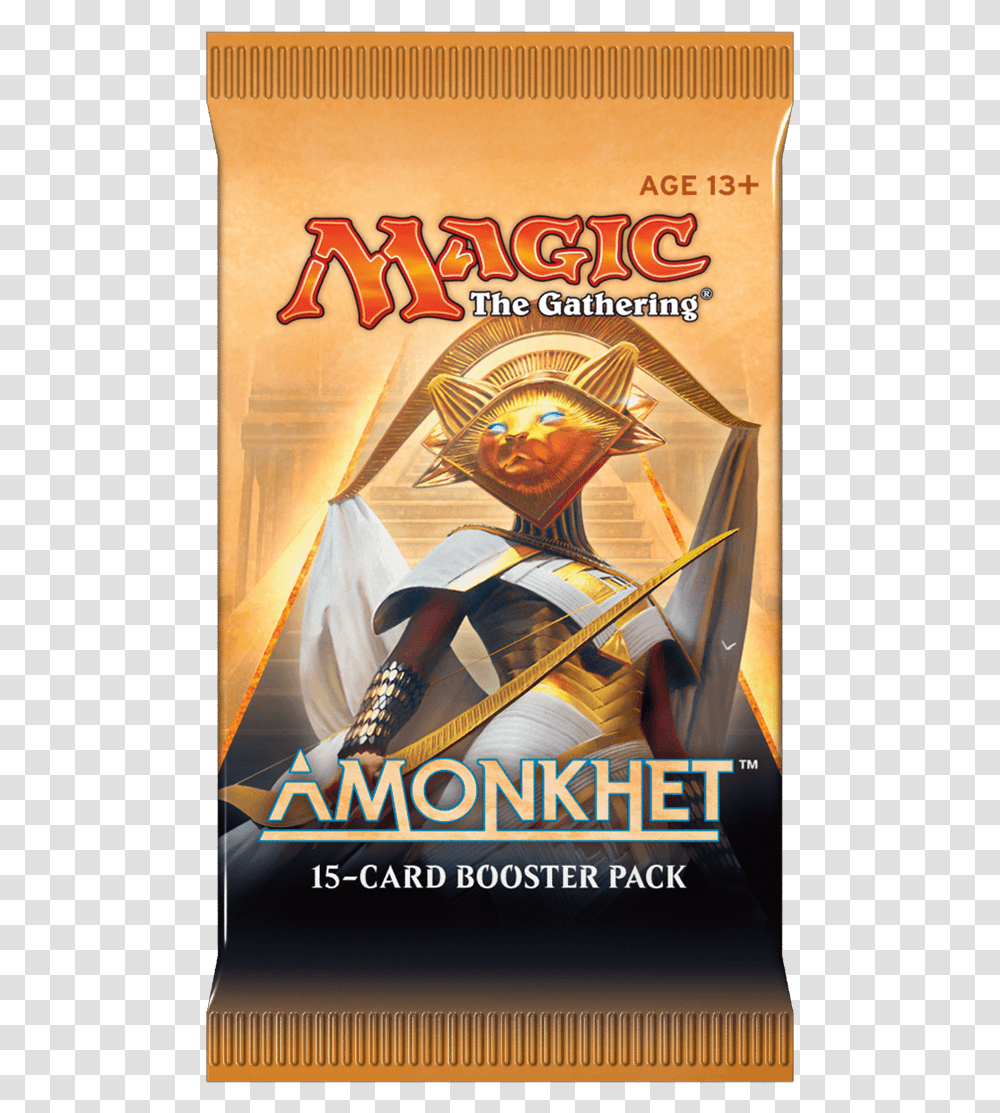 Magic The Gathering Amonkhet Booster, Poster, Advertisement, Person, Book Transparent Png
