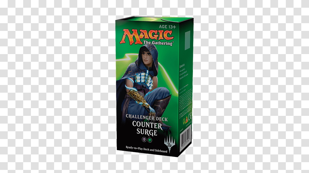 Magic The Gathering Challenger Deck Counter Surge Card, Person, Human, Apparel Transparent Png