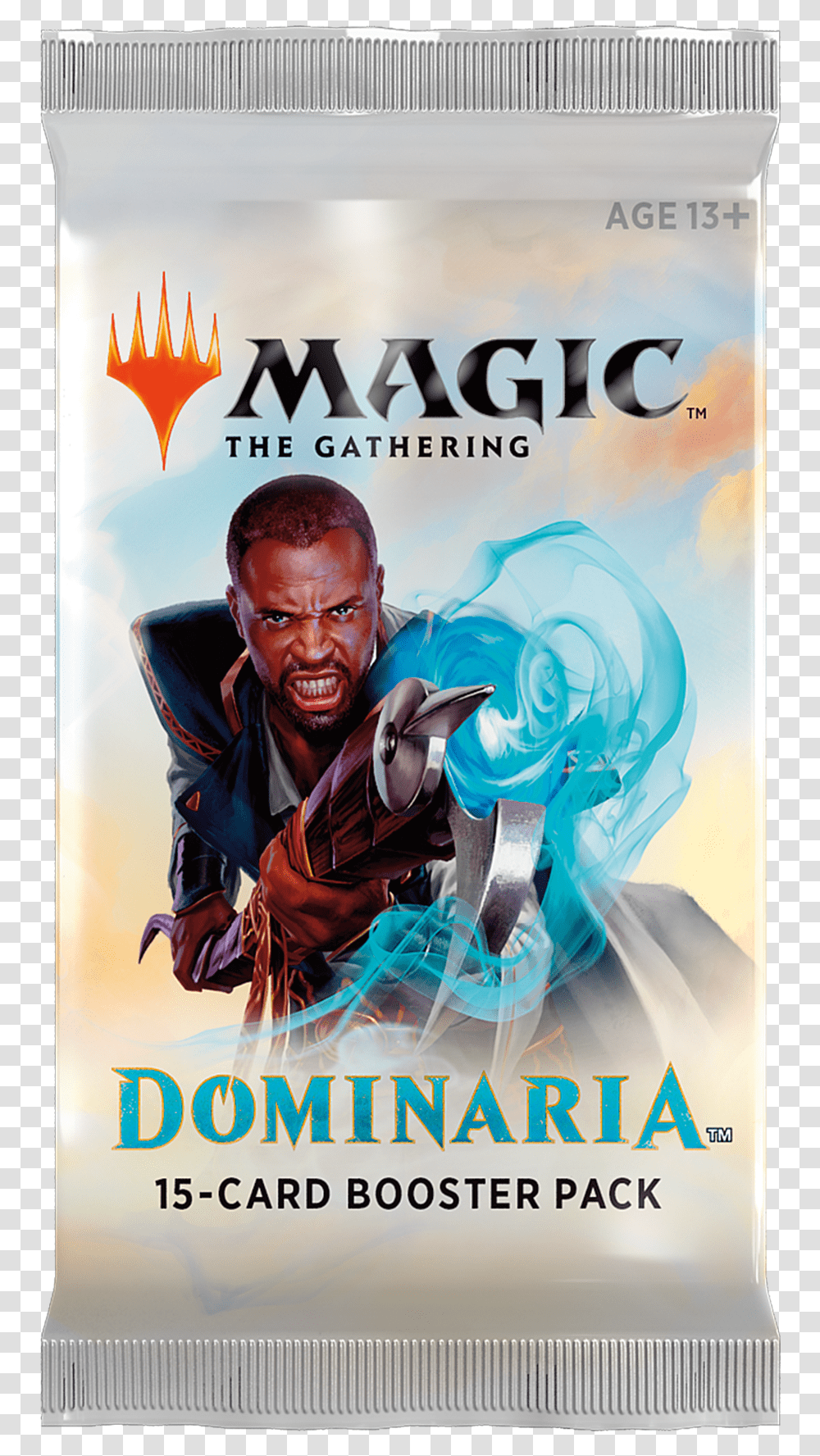 Magic The Gathering Dominaria Booster, Poster, Advertisement, Person, Human Transparent Png
