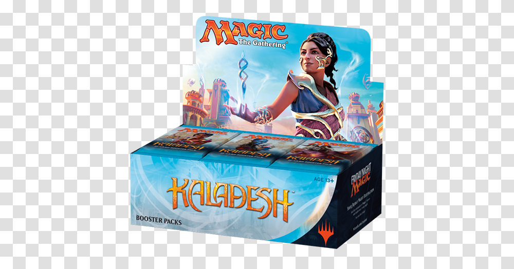 Magic The Gathering Kaladesh Booster Box, Person, Advertisement, Poster, Flyer Transparent Png