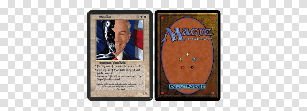 Magic The Gathering, Person, Id Cards, Electronics Transparent Png