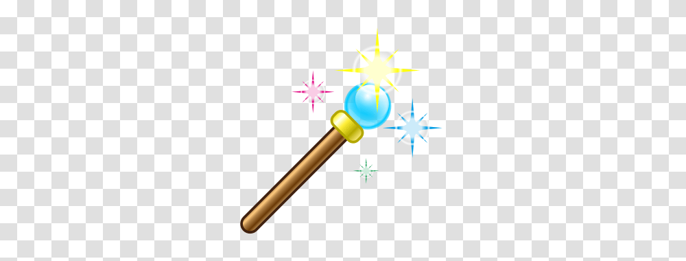 Magic Wand Emojidex, Rattle Transparent Png