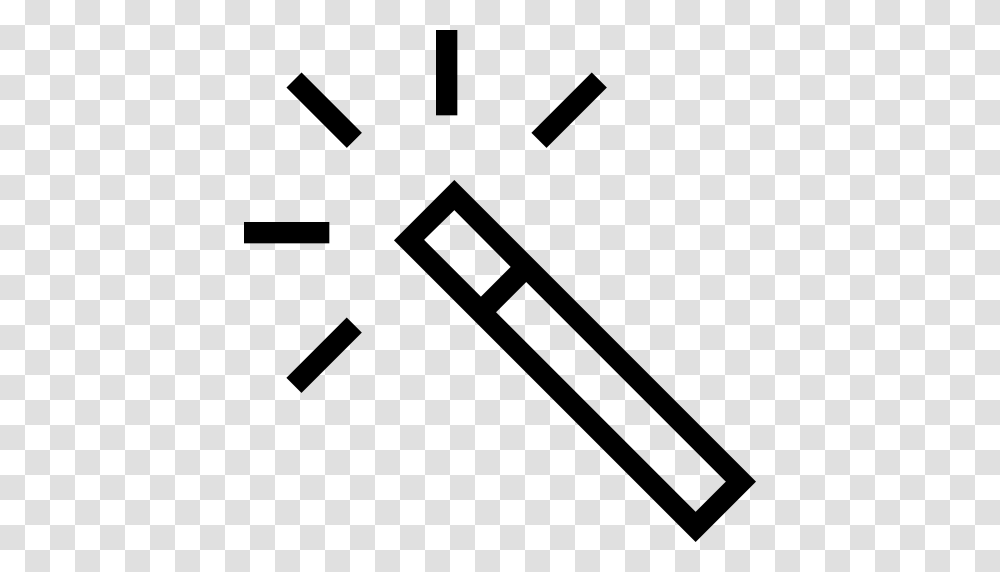Magic Wand Magic Wand Tool Magician Icon With And Vector, Gray, World Of Warcraft Transparent Png