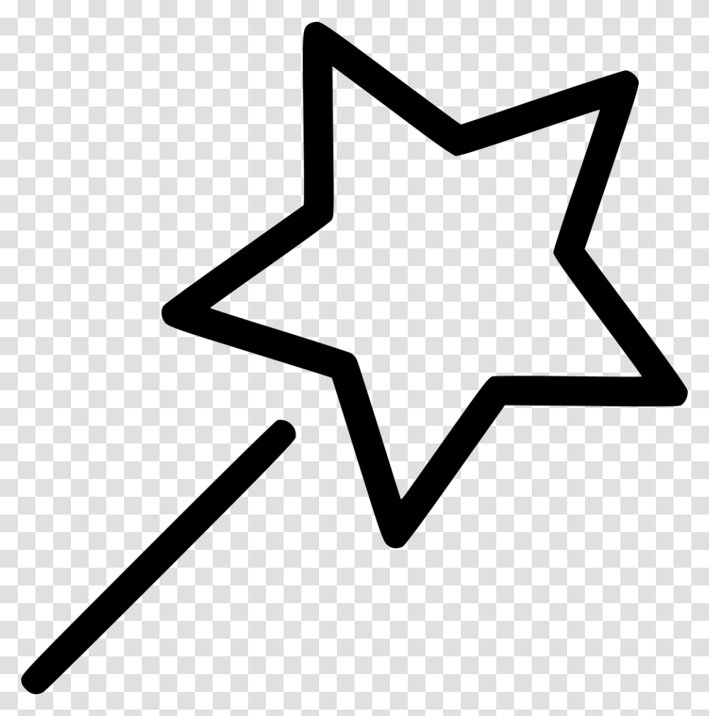 Magic Wand, Star Symbol, Shovel, Tool Transparent Png