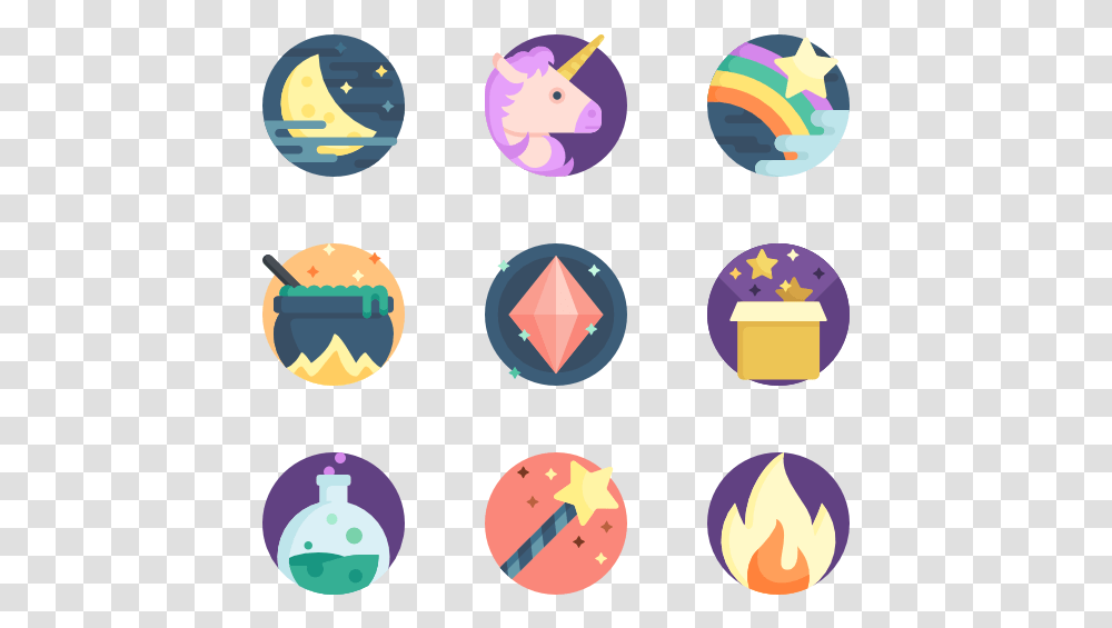 Magic Woman Icon Vector, Fire, Halloween Transparent Png