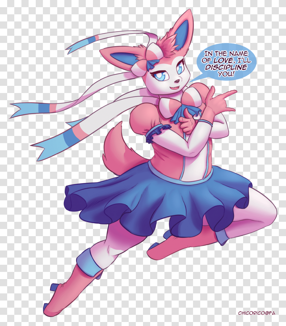 Magical By Chicorico Fur Sylveon Pokemon In Diapers, Purple, Costume, Manga, Comics Transparent Png