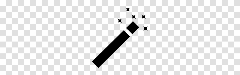 Magical Magic Wands Spark Magician Sparkles Icon, Gray, World Of Warcraft Transparent Png