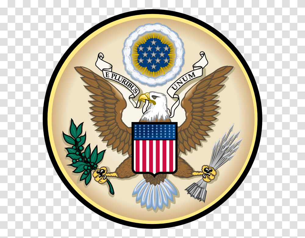 Magical U S Presidential Seal, Emblem, Logo, Trademark Transparent Png