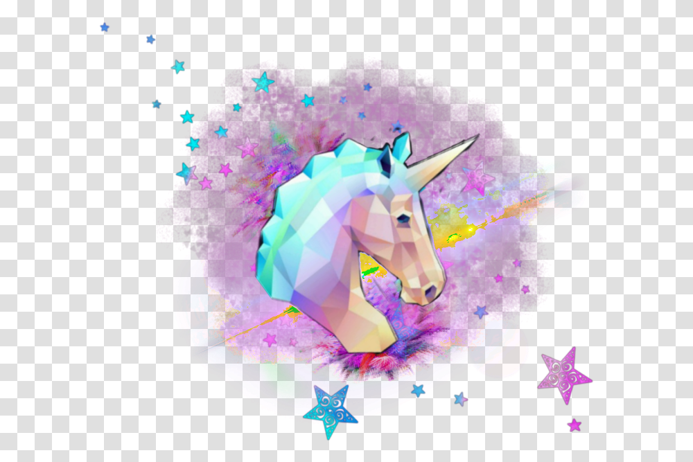 Magical Unicorn Rainbow Unicornio Glitter Sparkle Illustration, Purple, Ornament Transparent Png