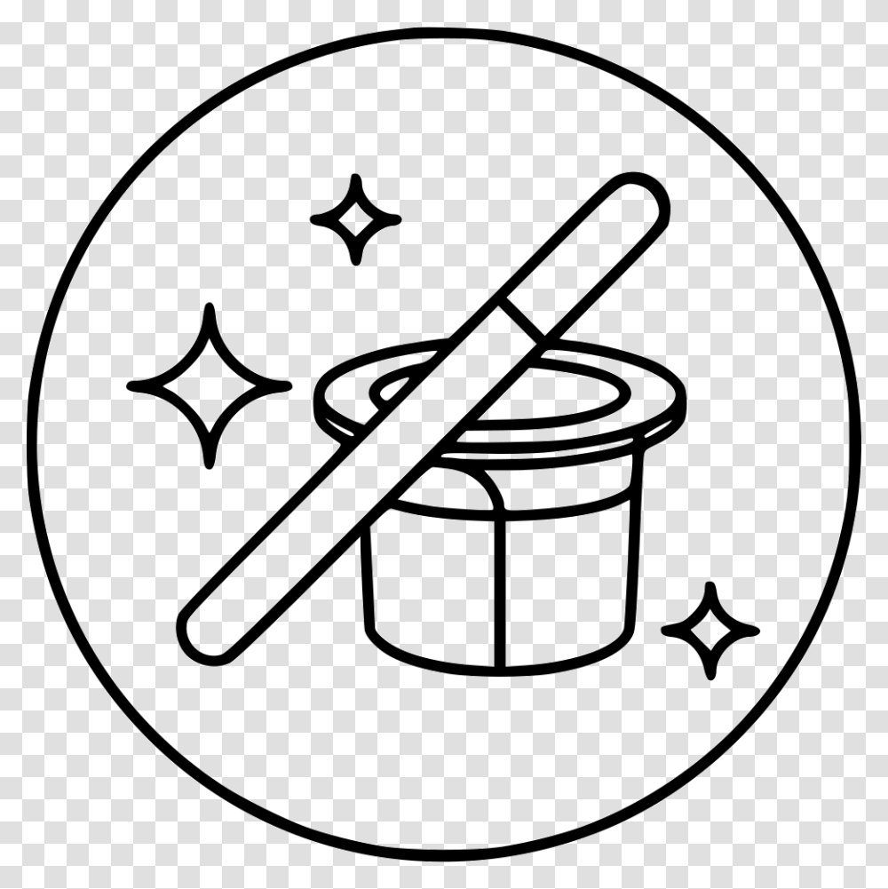 Magician Hat Wand Magic Icon Free Download, Stencil, Ashtray Transparent Png