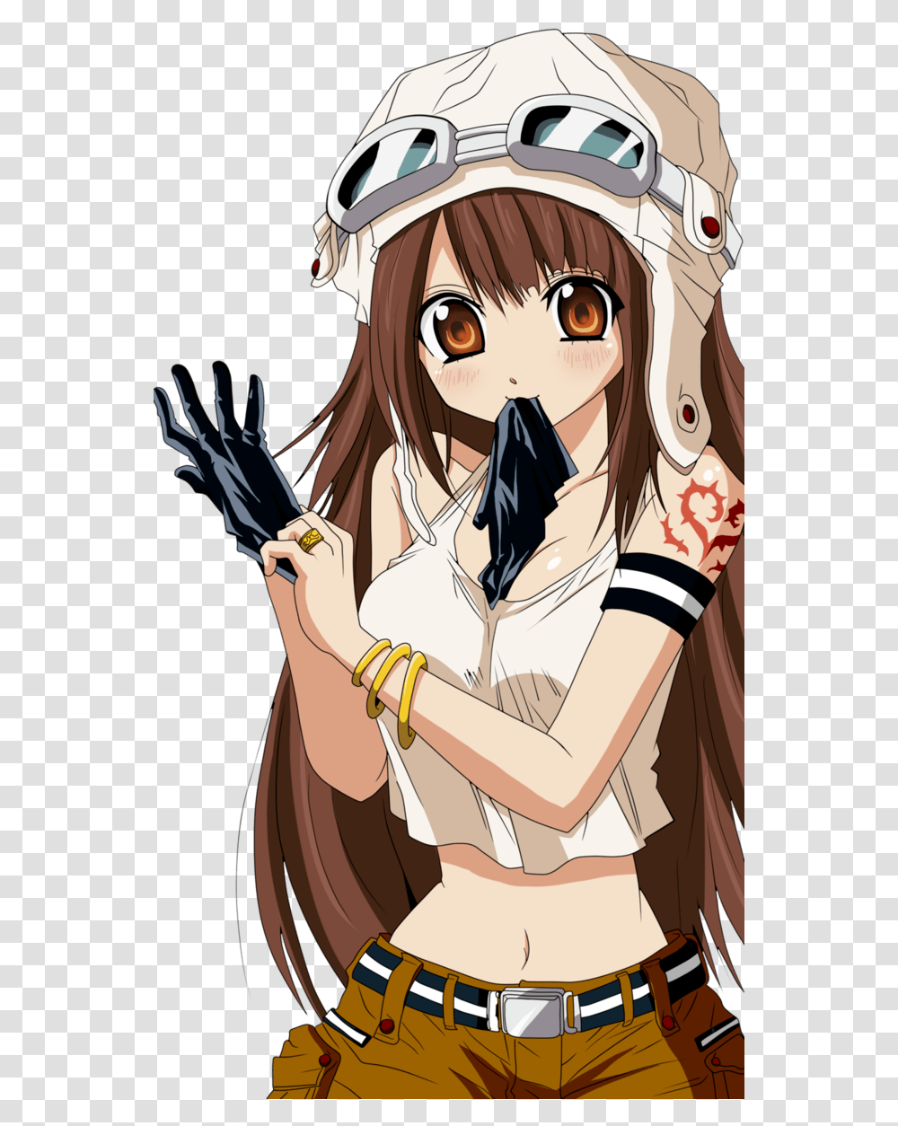 Magico Emma, Helmet, Apparel, Manga Transparent Png