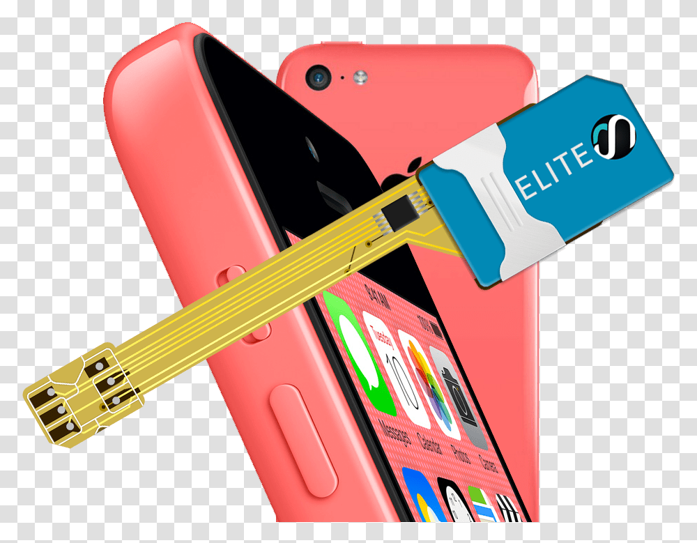 Magicsim Elite Iphone 5c Iphone 5c Dual Sim Adapter, Ice Pop, Oars, Rubber Eraser Transparent Png