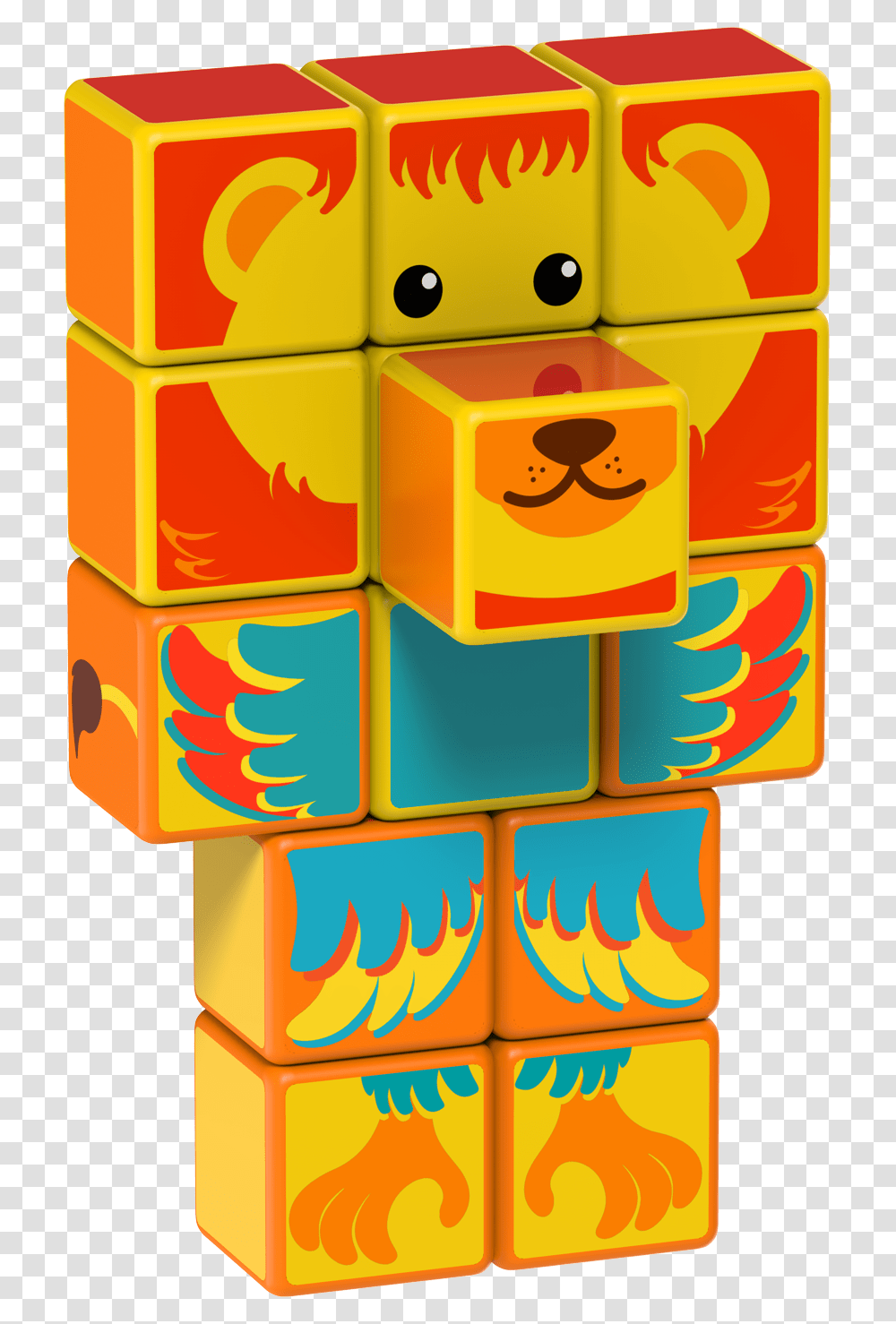 Magicube Magicube Geomag Szafari, Rubix Cube, Number Transparent Png