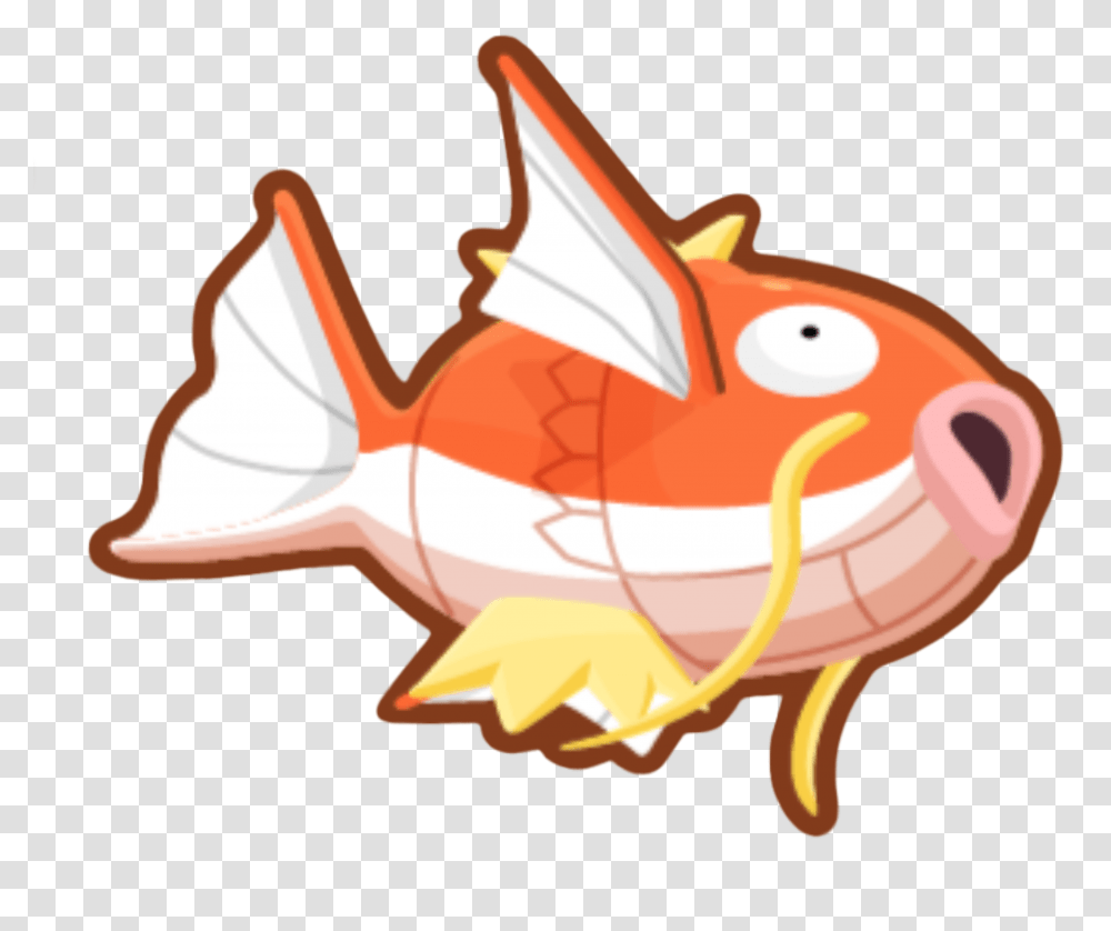 Magikarp Pokmon Sticker By Probably Goldfish, Animal, Aquatic, Sea Life, Bird Transparent Png