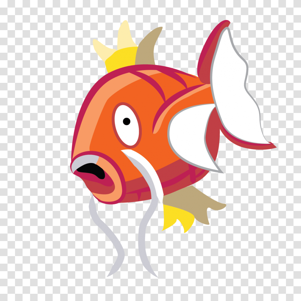 Magikarp Vectorized From A Sprite Pokemon Gif Background, Fish, Animal, Art, Graphics Transparent Png