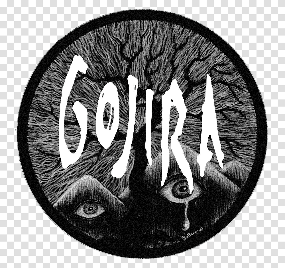 Magma Gojira Back Patch, Logo, Label Transparent Png