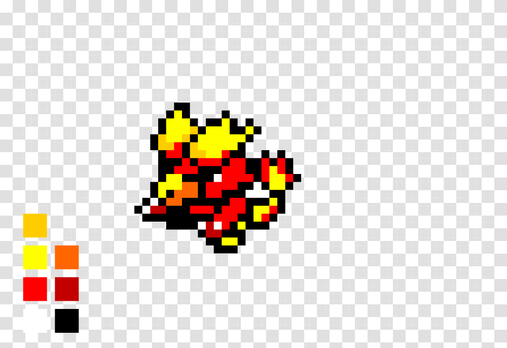 Magmar Undertale Asriel Pixel Art, Pac Man Transparent Png