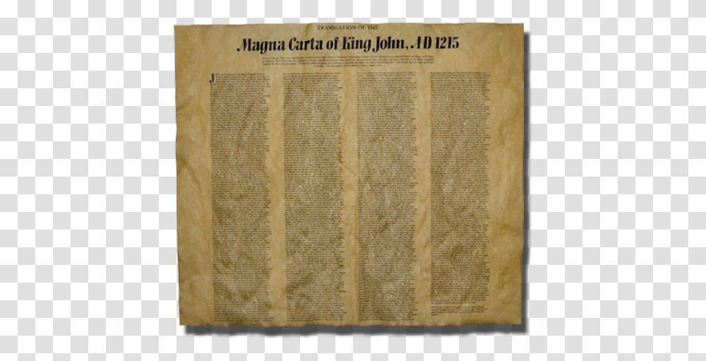 Magna Carta Of King John, Rug, Scroll, Cushion Transparent Png