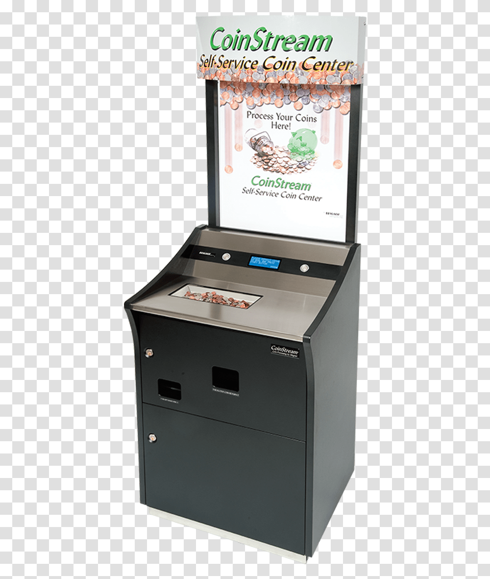 Magner Coinstream Cds Video Game Arcade Cabinet, Machine, Kiosk, Refrigerator, Appliance Transparent Png
