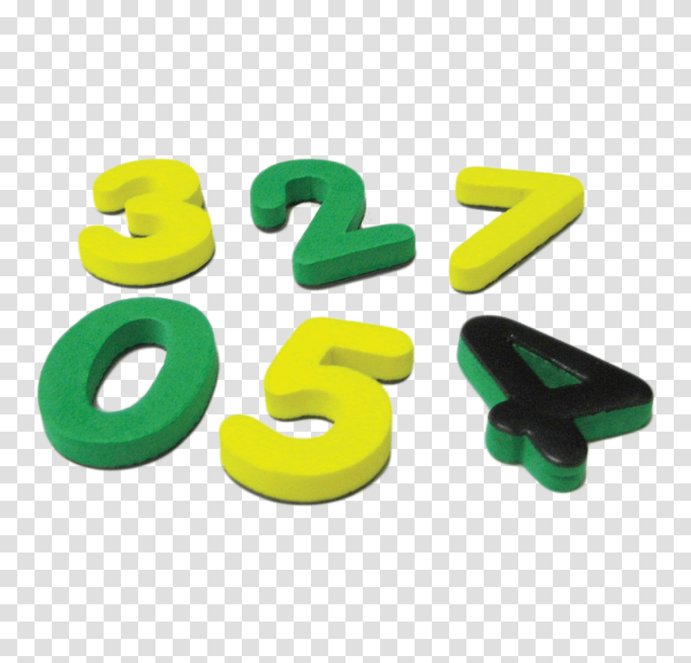 Magnetic Foam Small Numbers, Alphabet Transparent Png