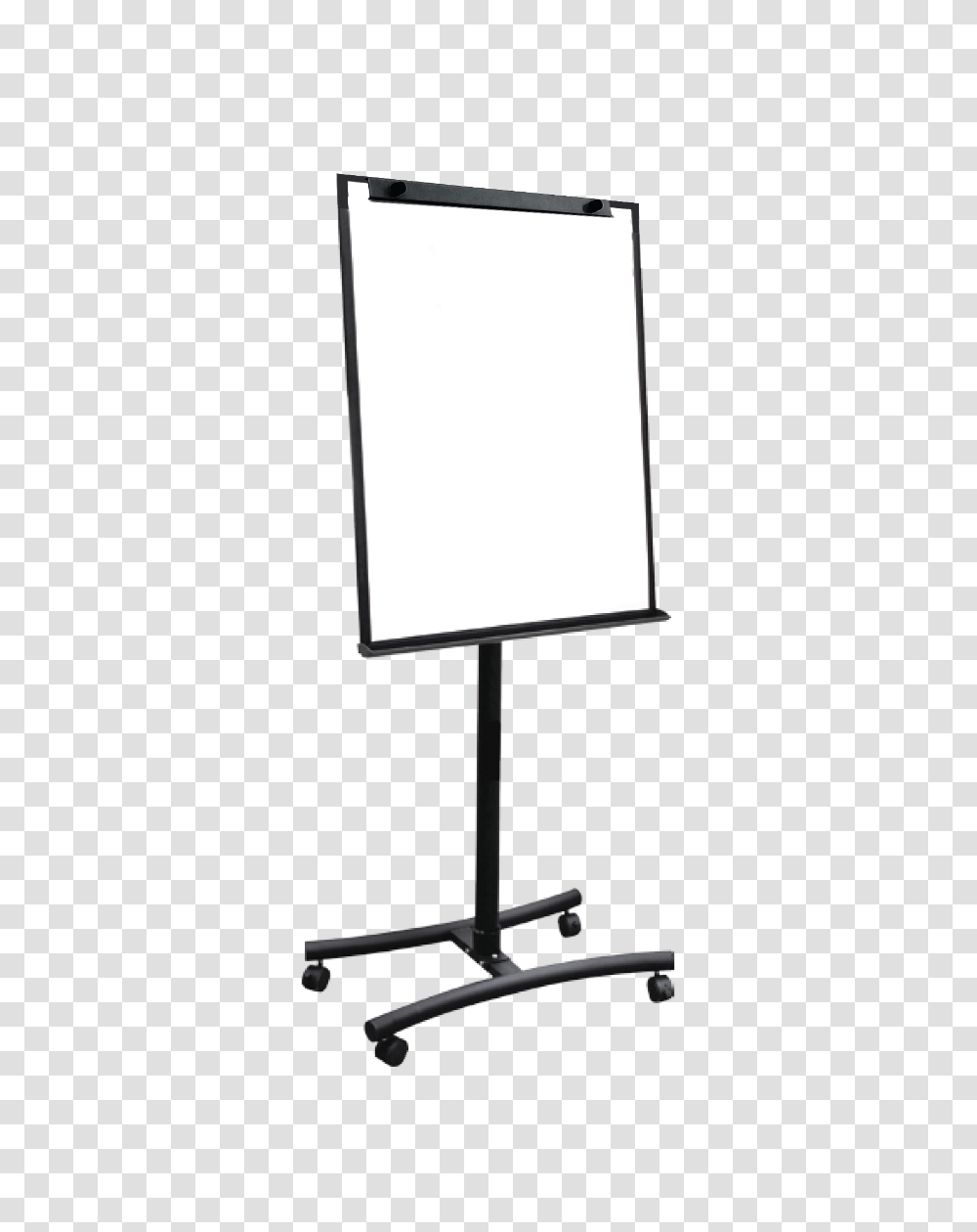 Magnetic Rolling Easel Black, White Board, Lamp, Stand, Shop Transparent Png