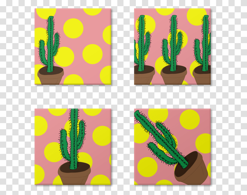 Magneto Cactus De Martha Portella Caldas Maximianona Cactus, Plant, Collage, Poster, Advertisement Transparent Png
